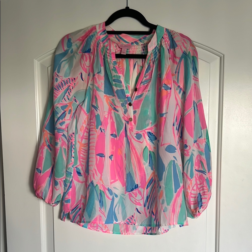 Lilly Pulitzer Silk Blouse